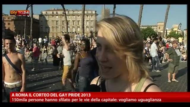 Gay Pride Roma, tra le vie del centro storico