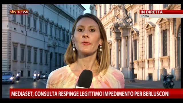 Mediaset, respinto legittimo impedimento per Berlusconi