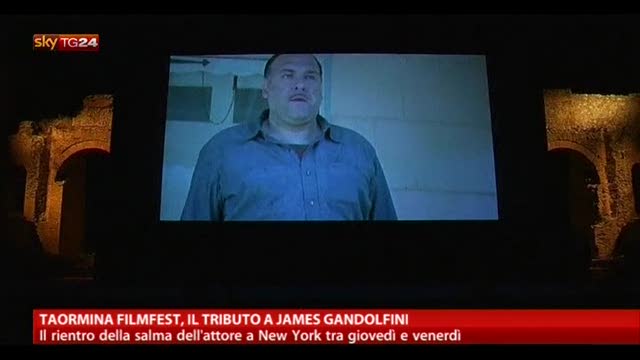 Taormina Filmfest, il tributo a James Gandolfini