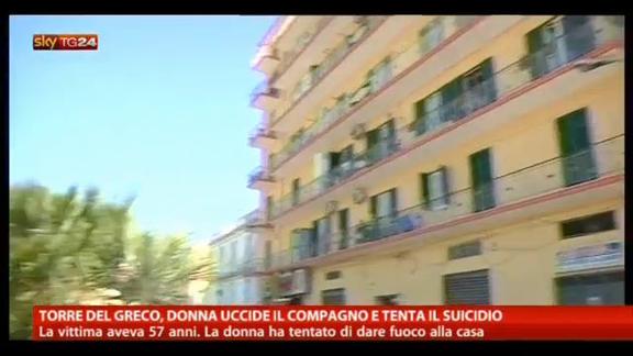 Torre del Greco, donna uccide compagno e tenta suicidio