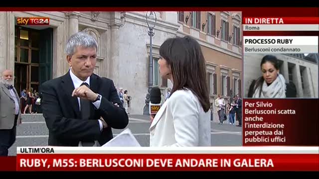 Sentenza Ruby, Vendola: "Berlusconi liberi il campo"
