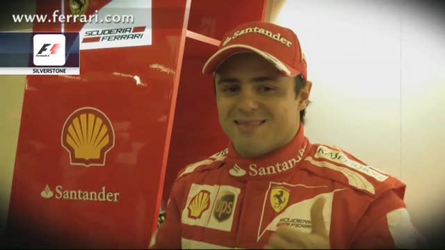Massa, il simulatore del GP di Silverstone
