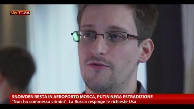 Snowden resta in aeroporto a Mosca, Putin nega estradizione