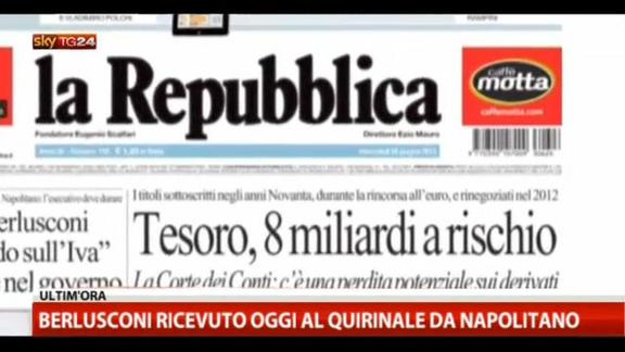 La Repubblica: tesoro, 8 mld a rischio. Governo smentisce