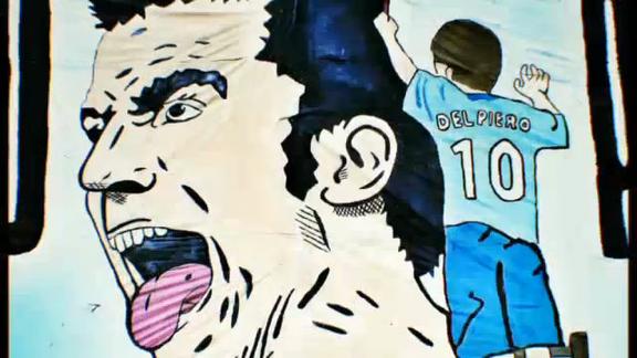 Del Piero Football Legend: la maglia azzurra