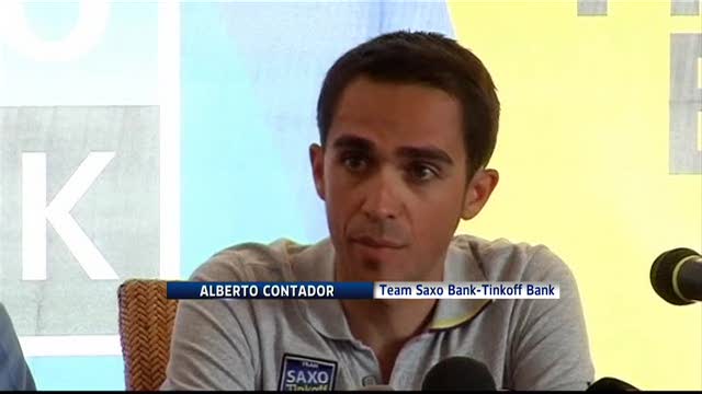 Tour al via, Contador parla dalla Corsica