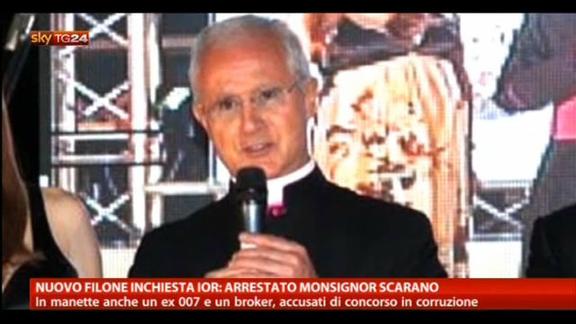 Nuovo filone inchiesta IOR: arrestato monsignor Scarano