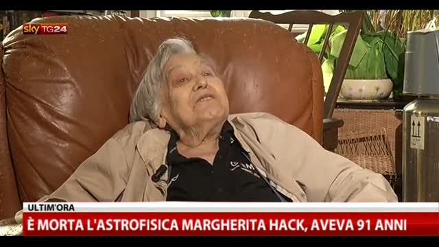 Margherita Hack, il ricordo di Luigi Nicolais