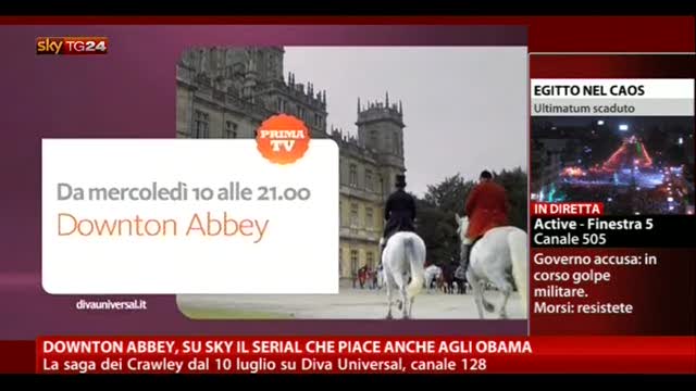 Downtown Abbey, su Sky il serial che piace agli Obama
