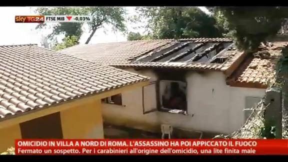 Omicidio in villa a nord di Roma