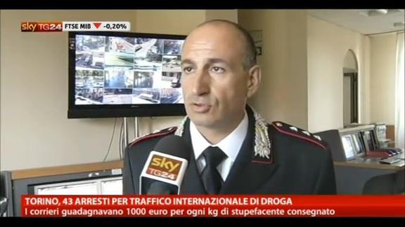 Torino, 43 arresti per traffico internazionale di droga