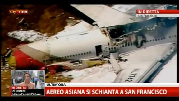 San Francisco, si schianta boeing 777 dell'Asiana