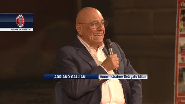 Le parole di Galliani: "Milan sempre da podio"