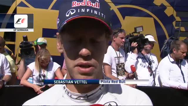 GP Germania, Vettel: "E' stata incredibilmente dura"