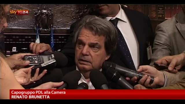 Brunetta: Giustizia aberrante contro Berlusconi, fa paura