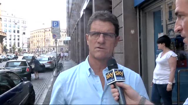 Fabio Capello a ruota libera sul calciomercato