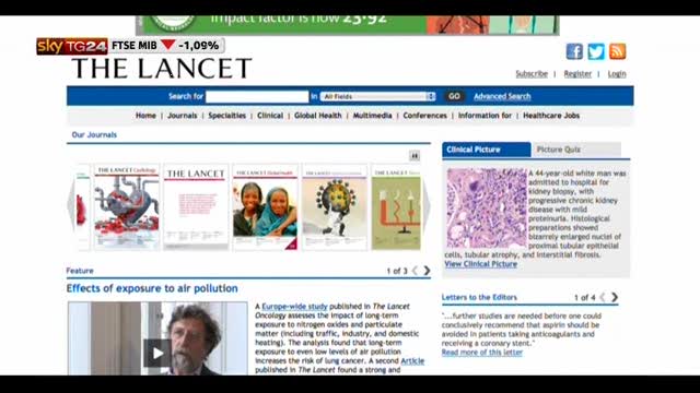 Lancet Oncology: lo smog provoca il tumore ai polmoni
