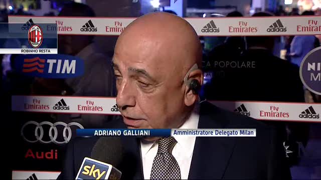 Milan, Galliani: "Robinho resta"
