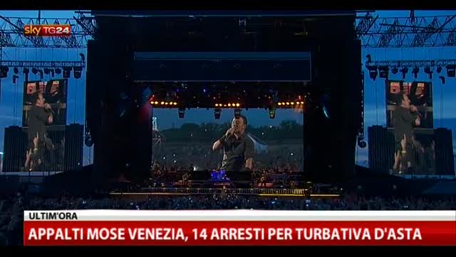 Bruce Springsteen a Roma, 35.000 fan presenti