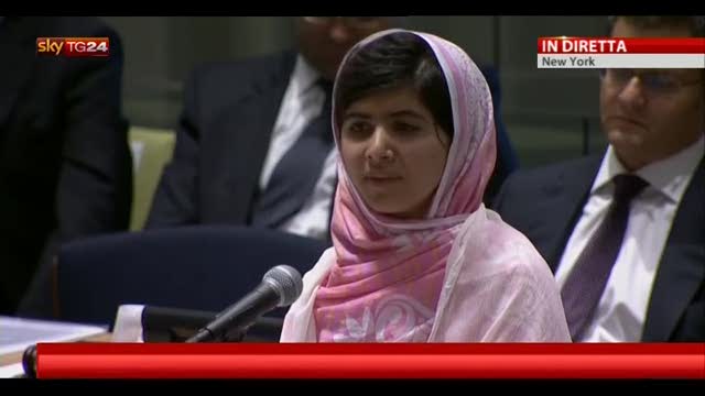 I 16 anni di Malala, la ragazza-simbolo parla all'ONU