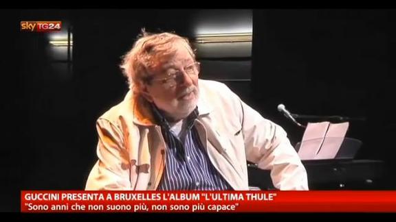 Guccini presenta a Bruxelles l'album "L'Ultima Thule"