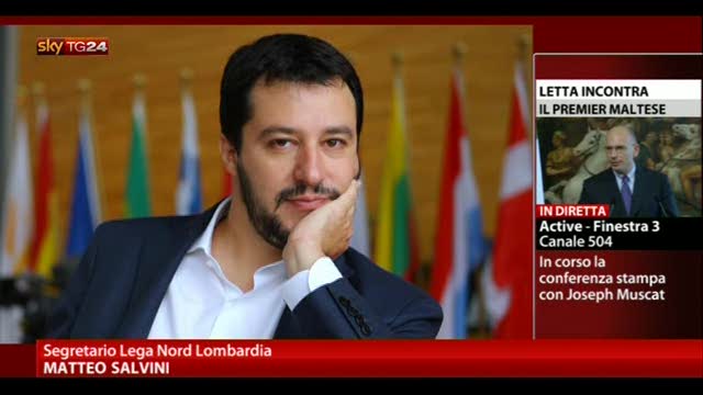 Kyenge, Salvini: Napolitano si indigni per lavoro che manca