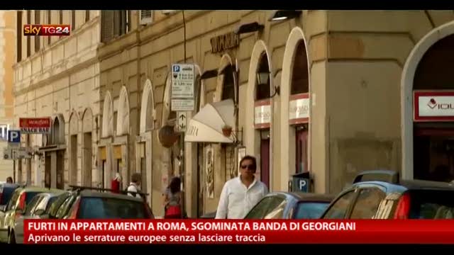 Furti in appartamenti a Roma, sgominata banda di georgiani