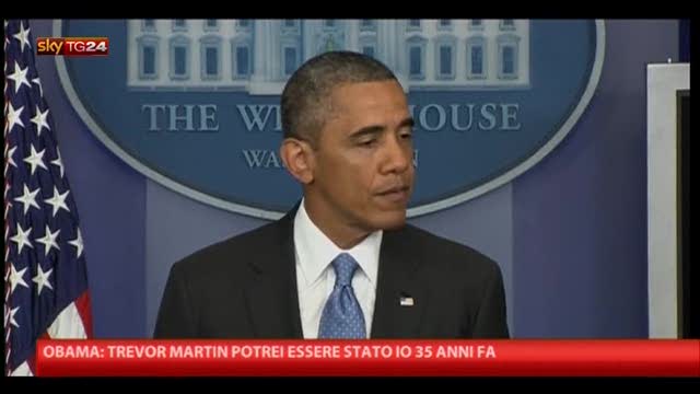 Obama: Trayvon Martin potrei essere stato io 35 anni fa