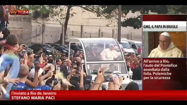 Il viaggio del Papa in Brasile, timori per la sicurezza
