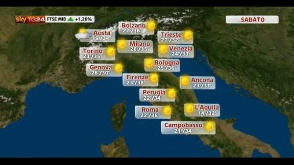 Estate, in arrivo una lunga ondata di caldo in tutta Italia