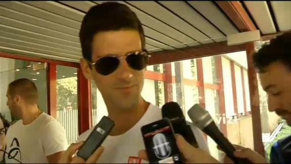 Djokovic promuove Fognini: "Una bella sorpresa"