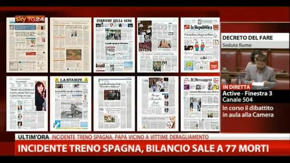 Rassegna stampa nazionale (25.07.2013)