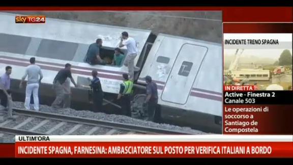 Incidente Spagna, verifica presenza italiani a bordo