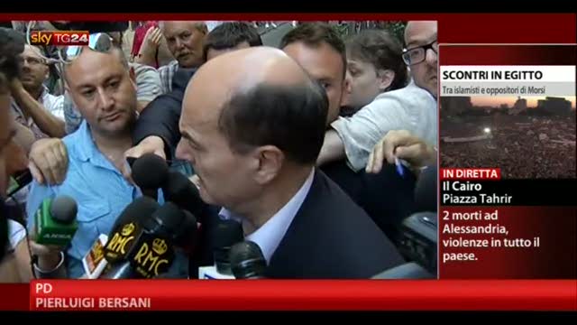 PD, Bersani: "Scelta del segretario diversa dal premier"