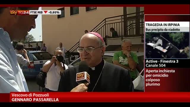 Incidente Irpinia,Vescovo Pozzuoli: stiamo vicini a famiglie