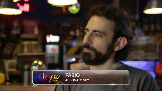 Sky 10 anni: Fabio abbonato Sky