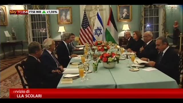 A Washington primi colloqui diretti israeliani e palestinesi