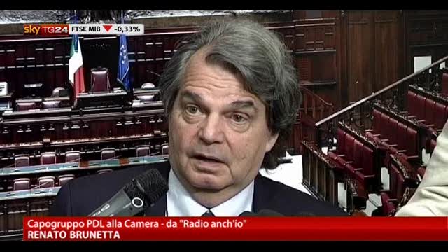 Mediaset, Brunetta: non mi piace la giustizia politicizzata