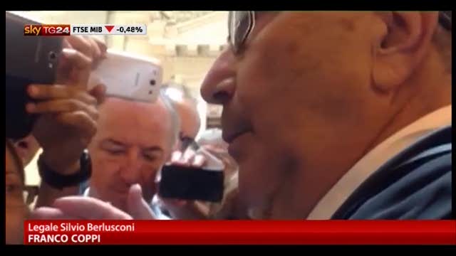 Coppi su Berlusconi: non viene l'interessato in Cassazione