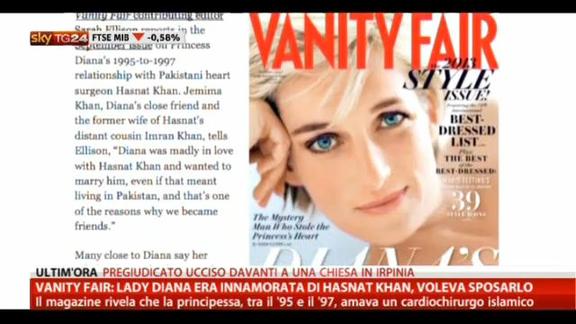 Vanity Fair: Lady Diana era innamorata di Hasnat Khan