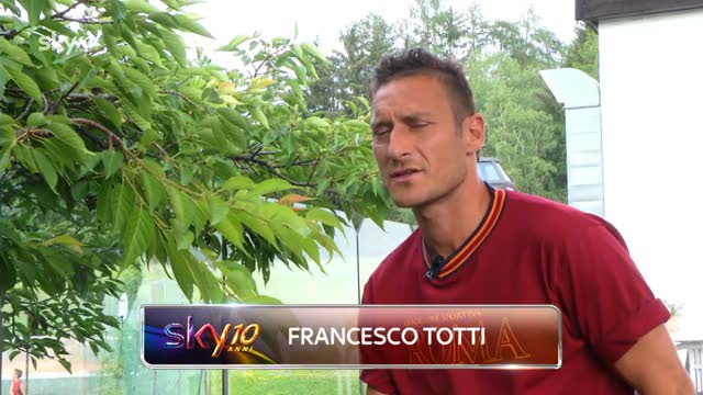Sky 10 Anni: Francesco Totti