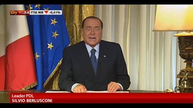 Berlusconi: torneremo in campo con Forza Italia
