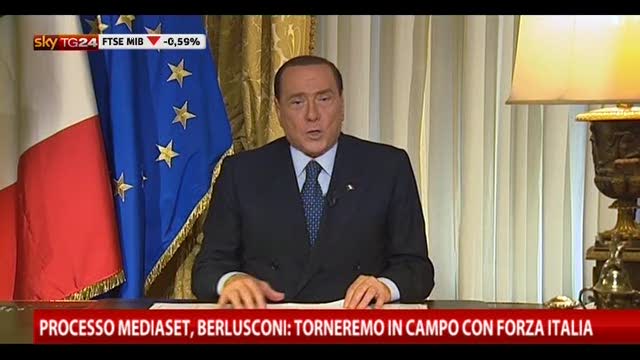 Processo Mediaset, le dichiarazioni di Letta e Berlusconi