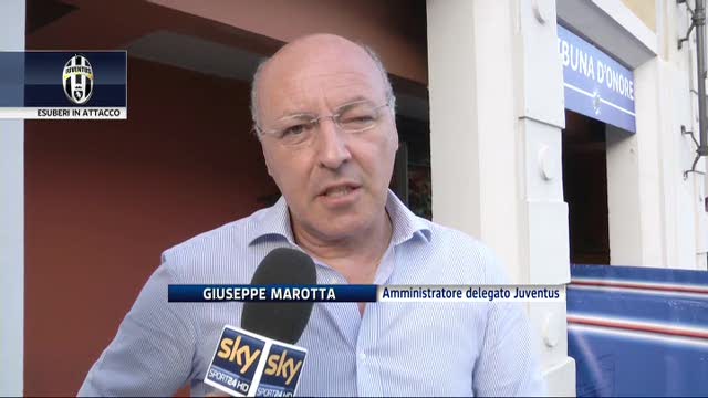 Mercato Juve, Marotta: "Abbiamo giocatori in esubero"