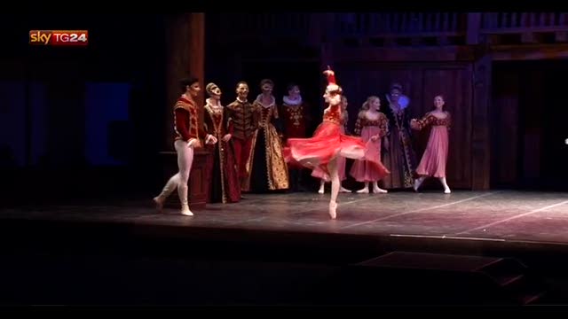 Roma, "Romeo e Giulietta" danzano sulle note di Prokofiev