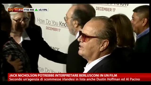 Jack Nicholson potrebbe interpretare Berlusconi in un film