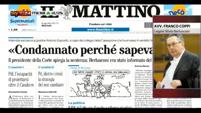 Sentenza Mediaset, avvocato Coppi: "Gravissima ingiustizia"