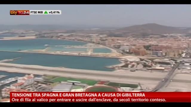 Tensione tra Spagna e Gran Bretagna a causa di Gibilterra
