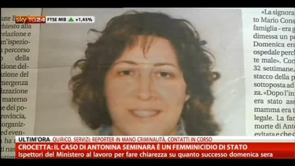 Crocetta: caso Antonina Seminara è un femminicidio di Stato