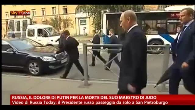 Il dolore di Putin per la morte del suo maestro di judo